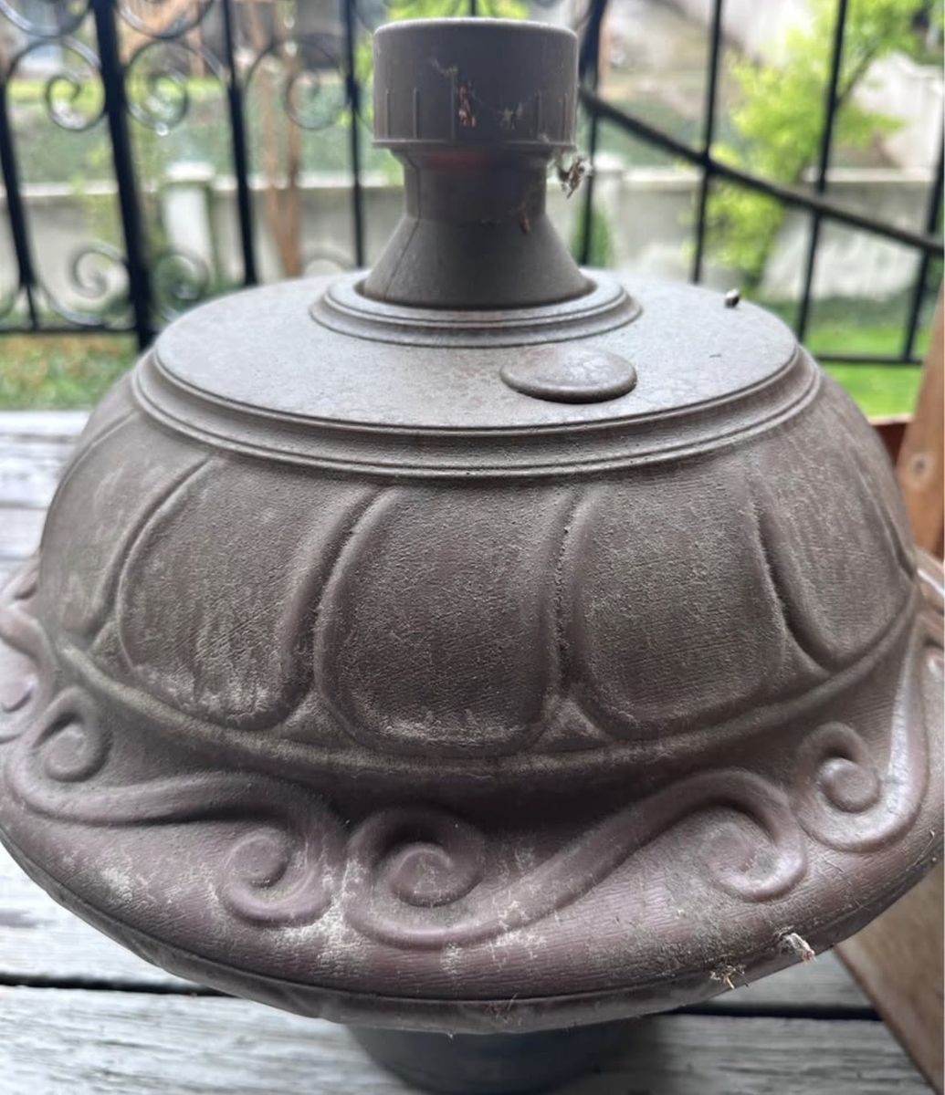 Bronze umbrella stand