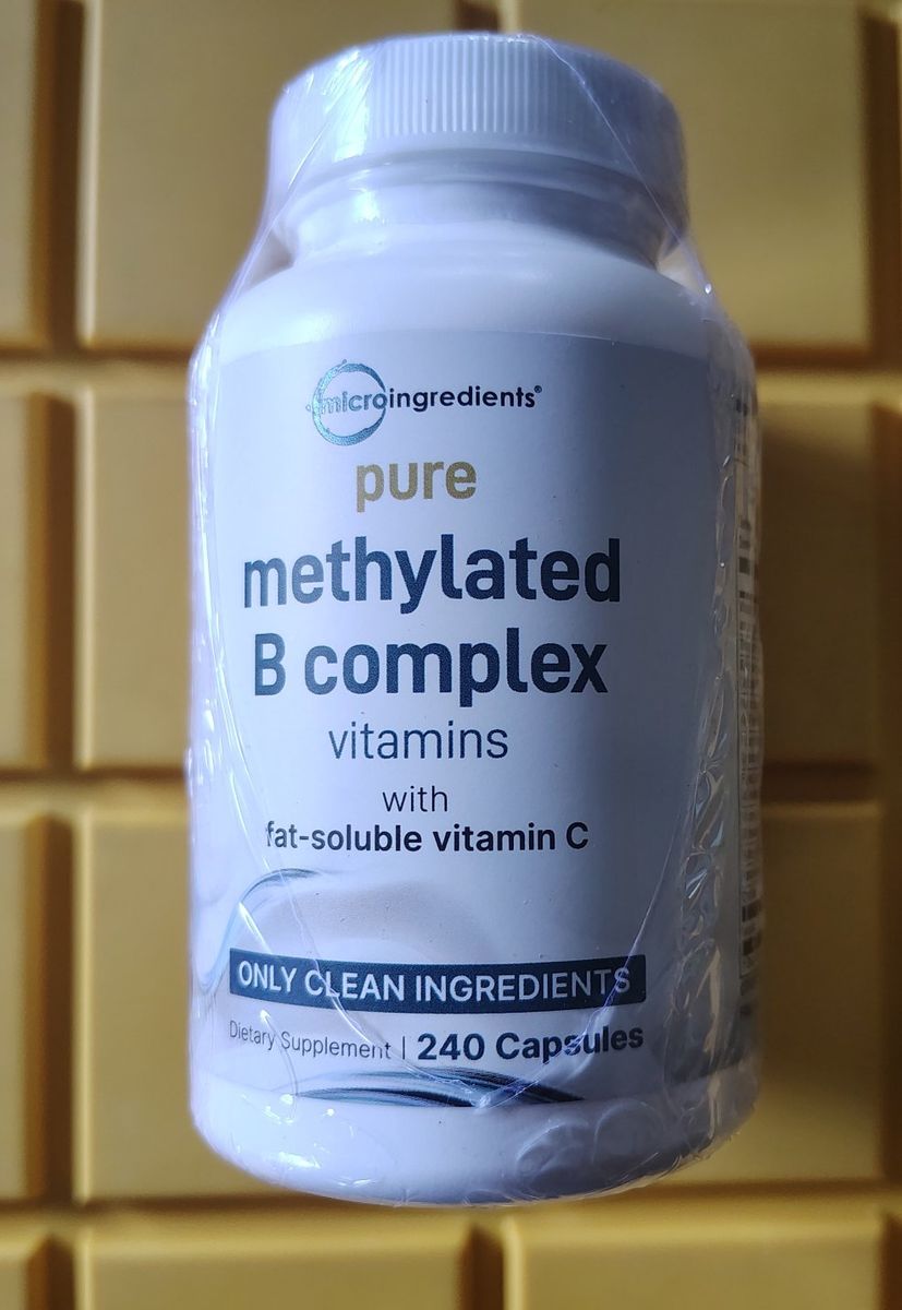 Pure Methylated B Complex Vitamins with Vitamin C