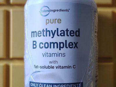 Pure Methylated B Complex Vitamins with Vitamin C