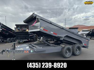 RawMaxx 7X14 14K PKX Dump Trailer