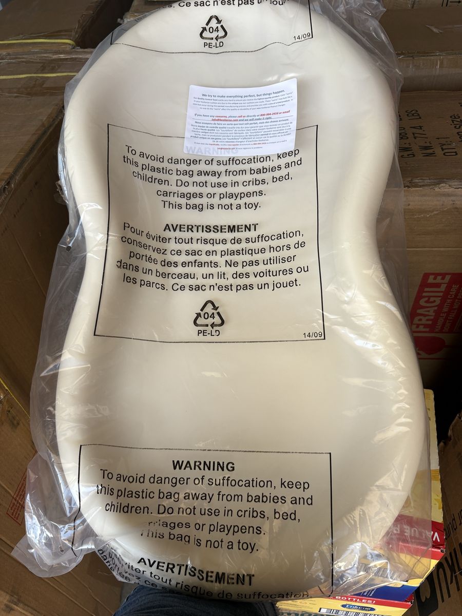 Keekaroo Peanut Changing Pad - Off-White