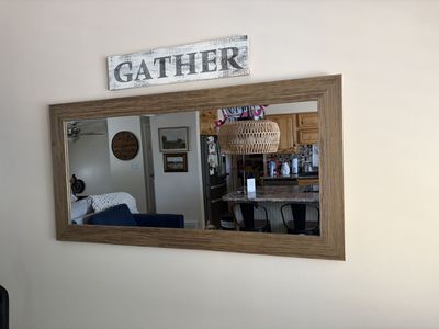 Rustic Wood Mirror