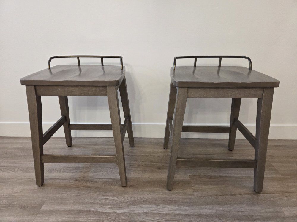 Wood Counter Stools - RC WILLEY