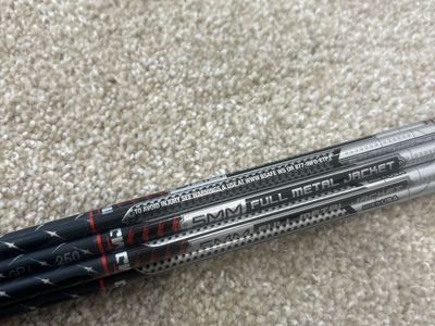 Easton FMJ 5mm 250 spine total arrows uncut brand new 10 arrows