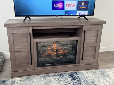 Fireplace TV Stand