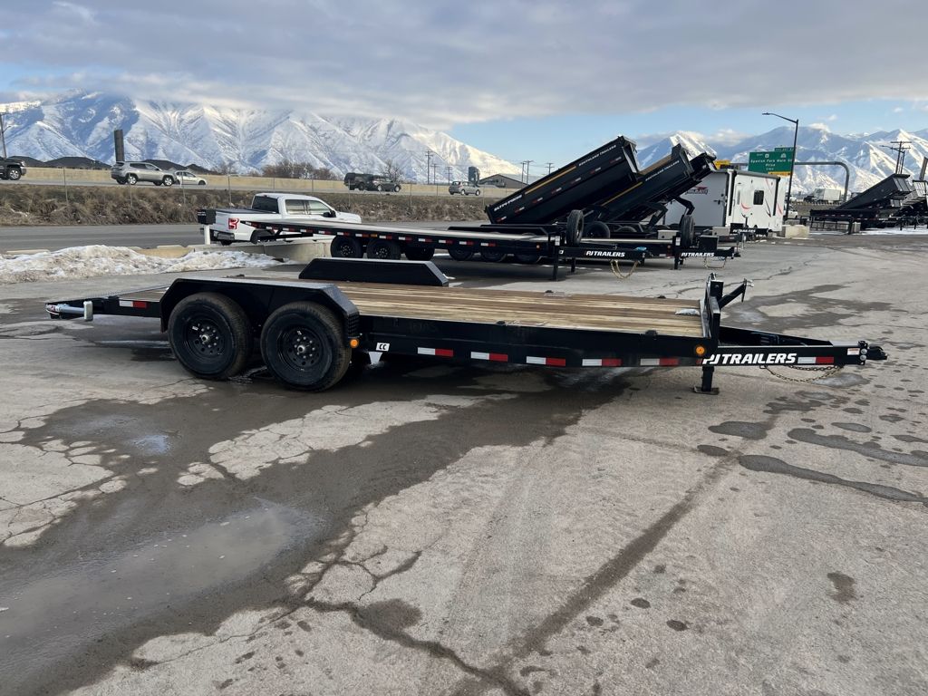 2026 PJ Trailers 7x18 6 Channel (CC) Flatbed Equi"