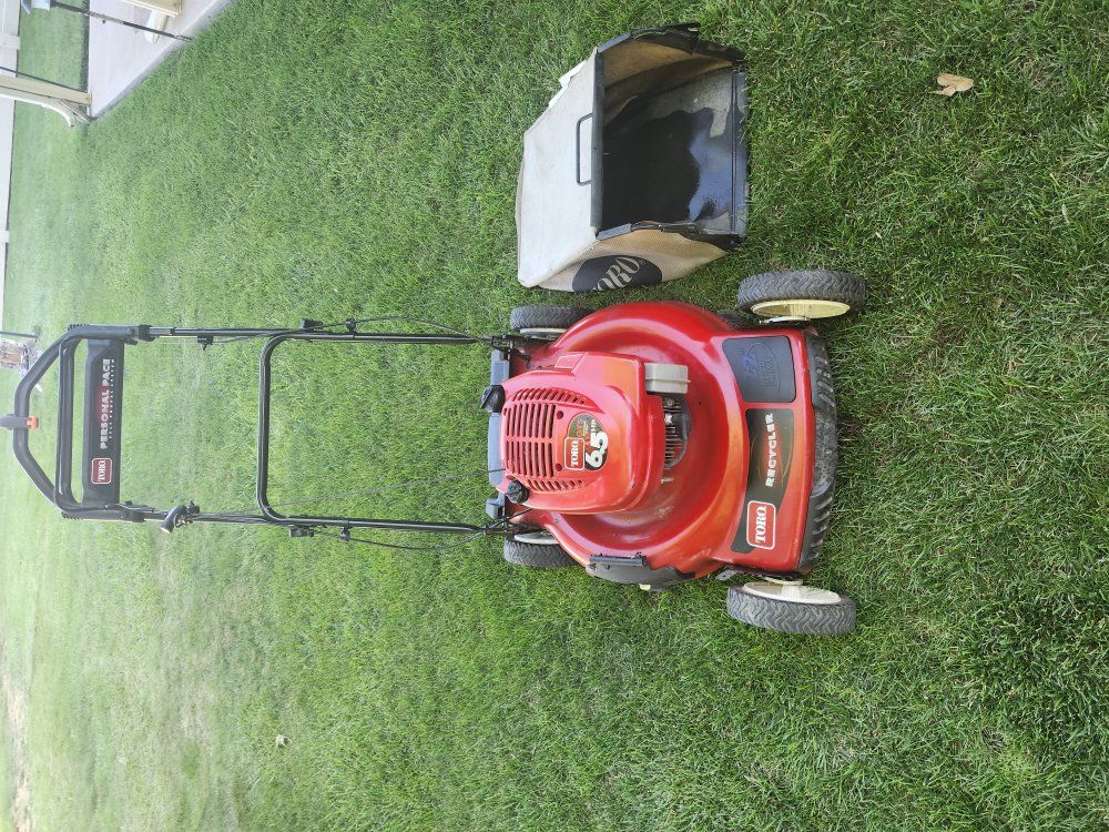 Toro, personal pace mower,