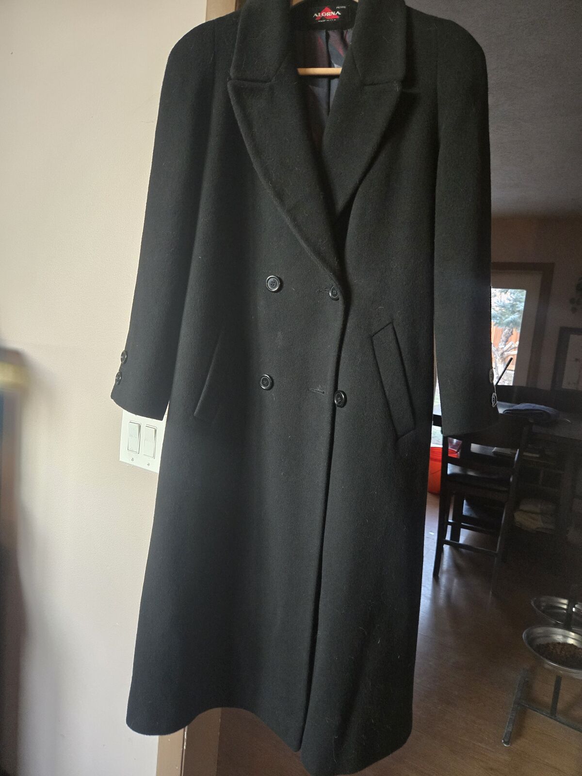 Black Wool Coat