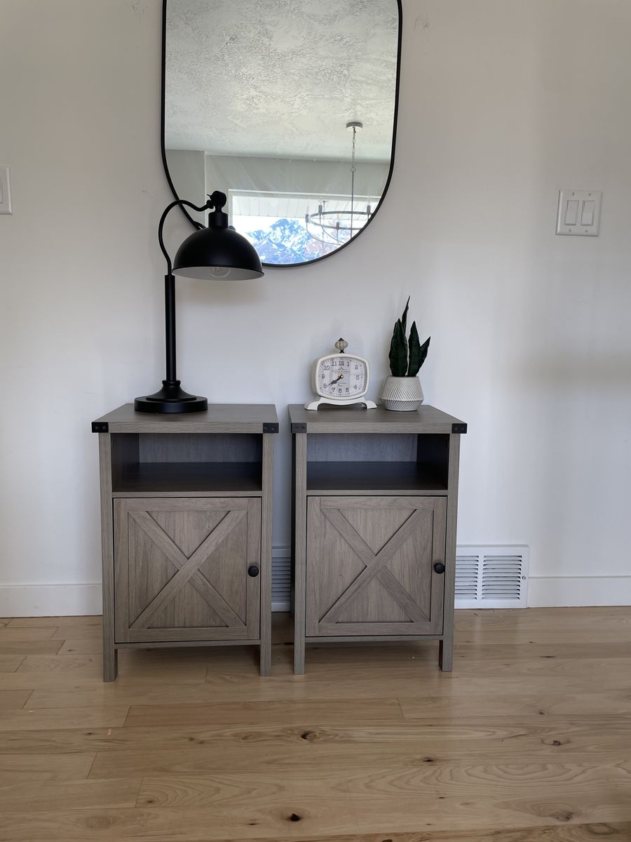 Matching Farmhouse Nightstands