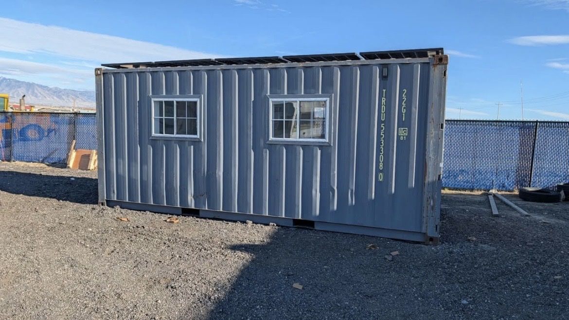 20FT Office Container Portable Site Office with A/C