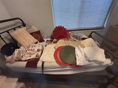 Assorted Holiday & Seasonal Home Decor Bundle - Table Runners, Placemats, Throw Pillow Covers