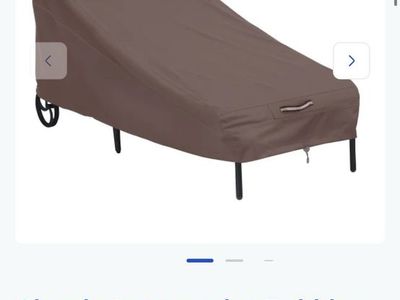 Delridge Patio Chaise Lounge Cover
