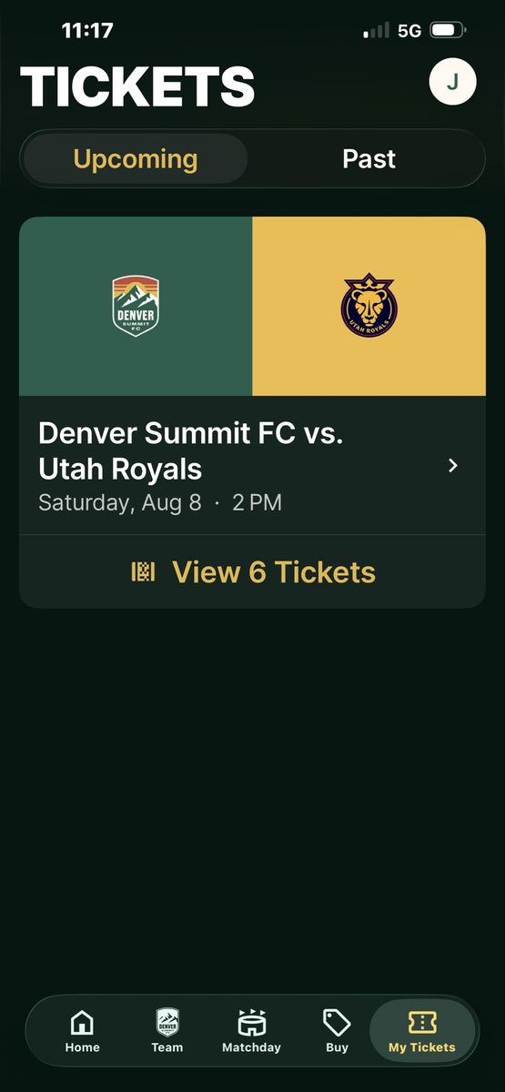 Utah Royals soccer tickets in Denver against the summit this Saturday!! August 8th! Come watch the royals win their new rival!