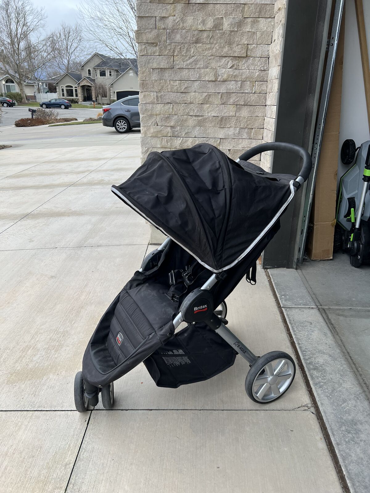 Britax collapsible stroller
