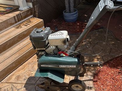 Craftsman 5.5 HP 24" Gas Powered Rototiller - Garden Cultivator