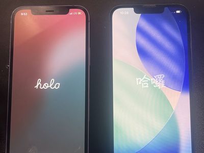 iPhone 12 128g and iPhone 13 128g