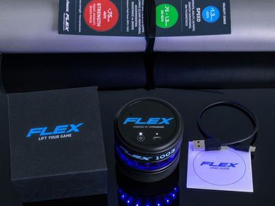 GymAware FLEX Barbell Tracker - Advanced Rep/Set Detection, Strength & Speed Training