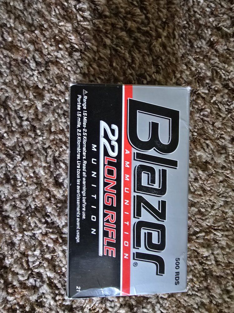 Blazer .22 Long Rifle Ammunition -350 Rounds