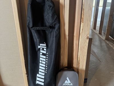 Monarch Official Pickleball Net + JOOLA Paddle Set