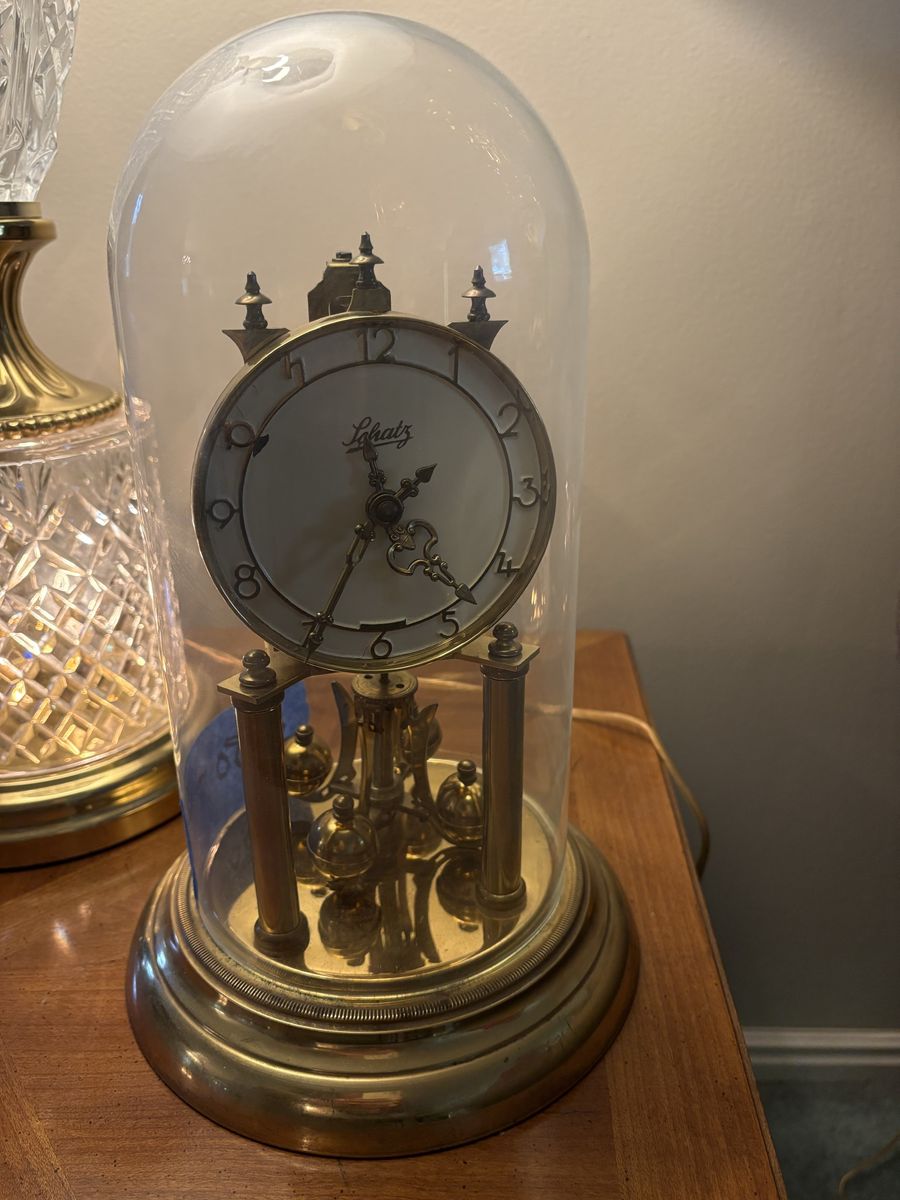 Vintage Brass Clock