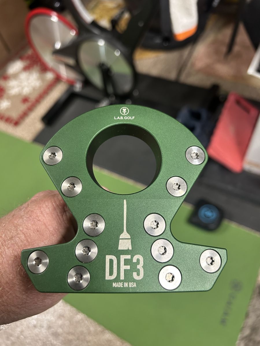 L.A.B. Golf DF3 Sweeper Putter 46” Black Accra Shaft. Right Handed!