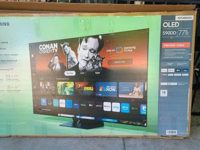 *FOR PARTS ONLY* Samsung (Refurbished 77-Inch Class S90D OLED 4K Smart TV, Graphite Black