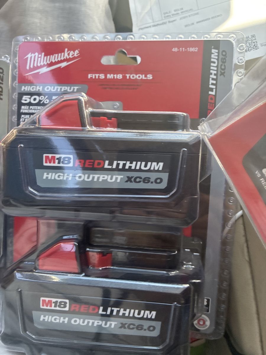 Milwaukee Batteries, High-End