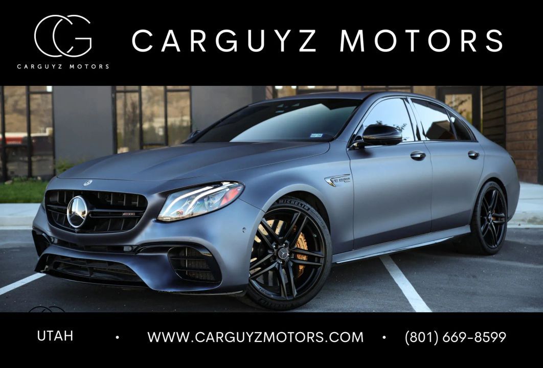 2018 Mercedes-Benz E-Class AMG E 63 S
