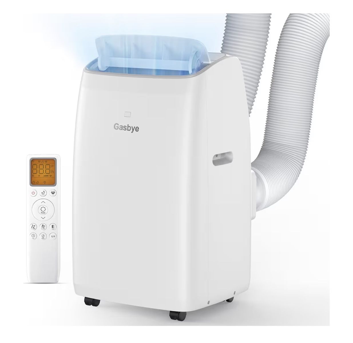 New Gasbye 14k BTU Dual Hose Portable AC