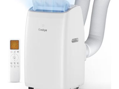 New Gasbye 14k BTU Dual Hose Portable AC