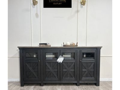 ASHLEY FURNITURE TYLER CREEK 74” MEDIA CONSOLE