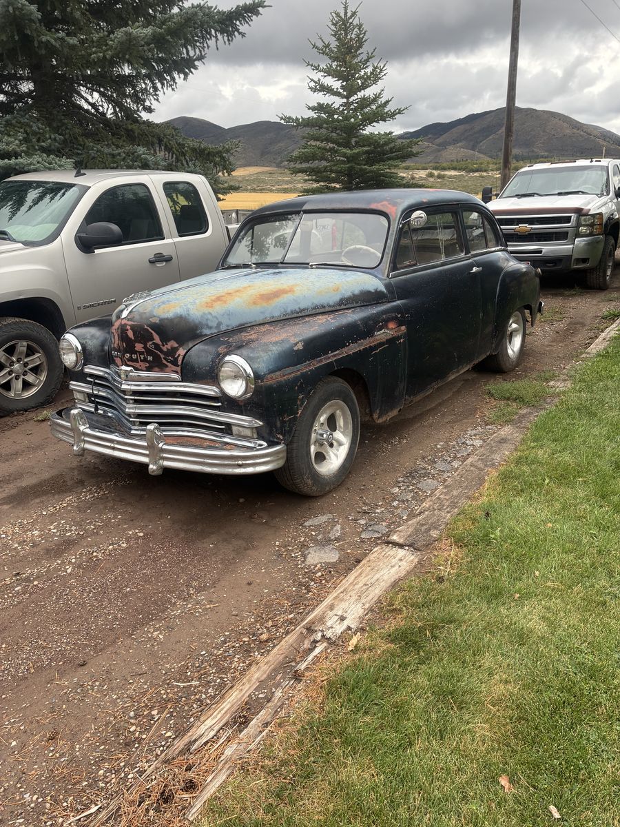 1949 Plymouth P18 slip back.