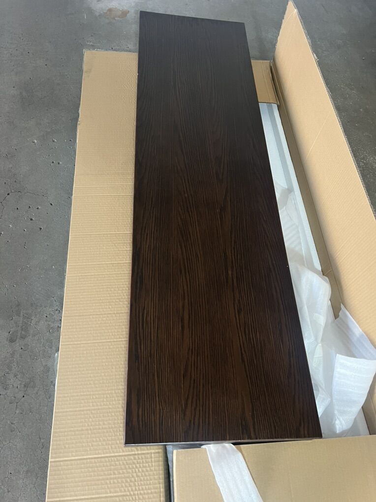 Solid wood table top