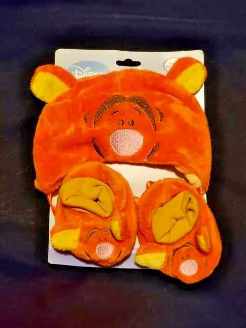 Disney Baby Tigger Newborn Baby Plush Hat and Booties Halloween Costume 0-6 M
