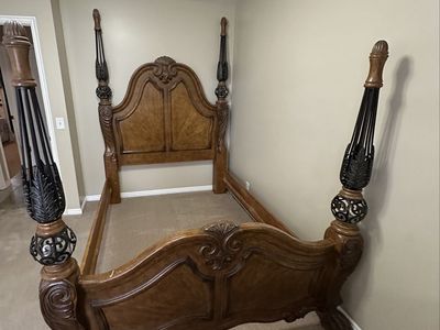 Queen bed frame