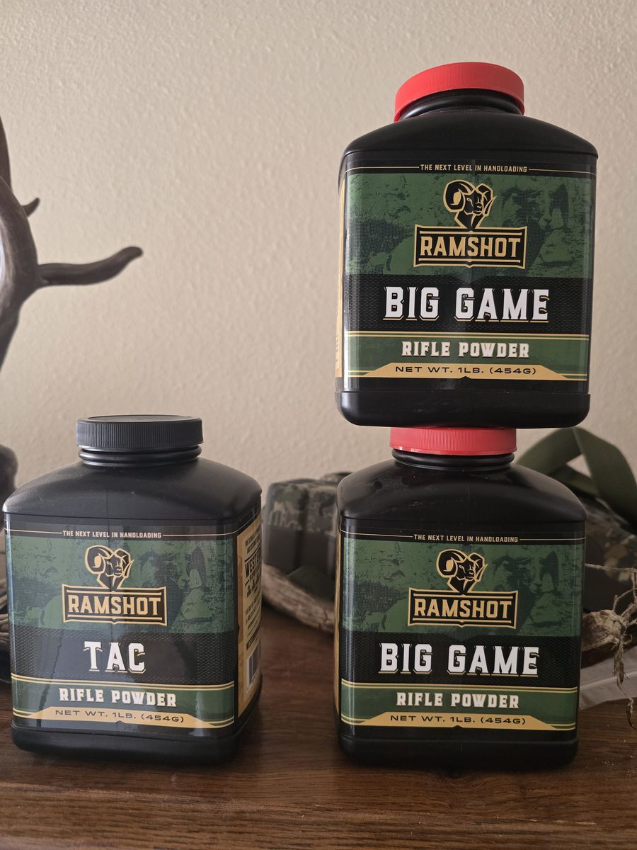Ramsot reloading powders ( new/ sealed)