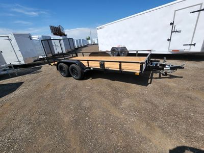 2026 Built Trailers 7X16 TA 7K Utility Trailer