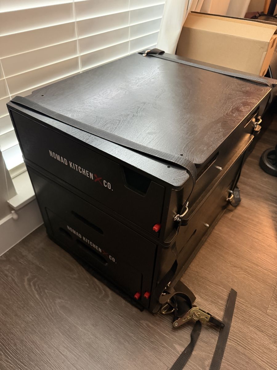 Nomad Kitchen Co. Portable Camp Kitchen System - Black