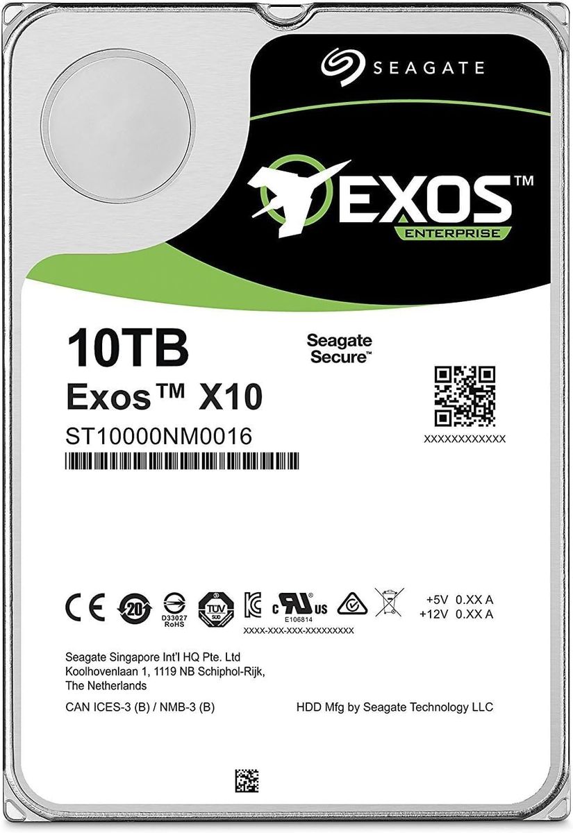 Seagate Enterprise 10TB