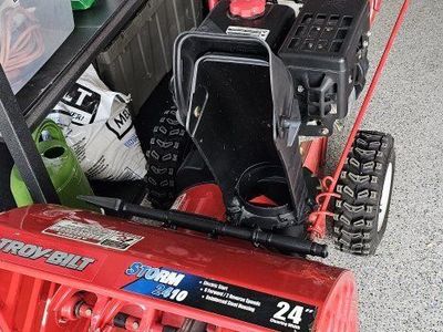 24" Snow Thrower 12" height.