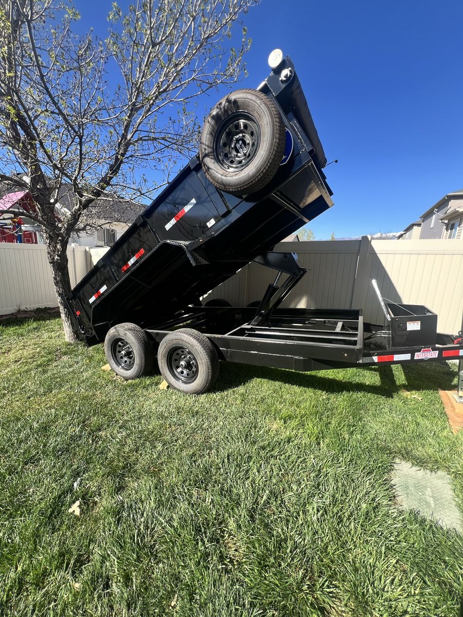 6x12 dump trailer