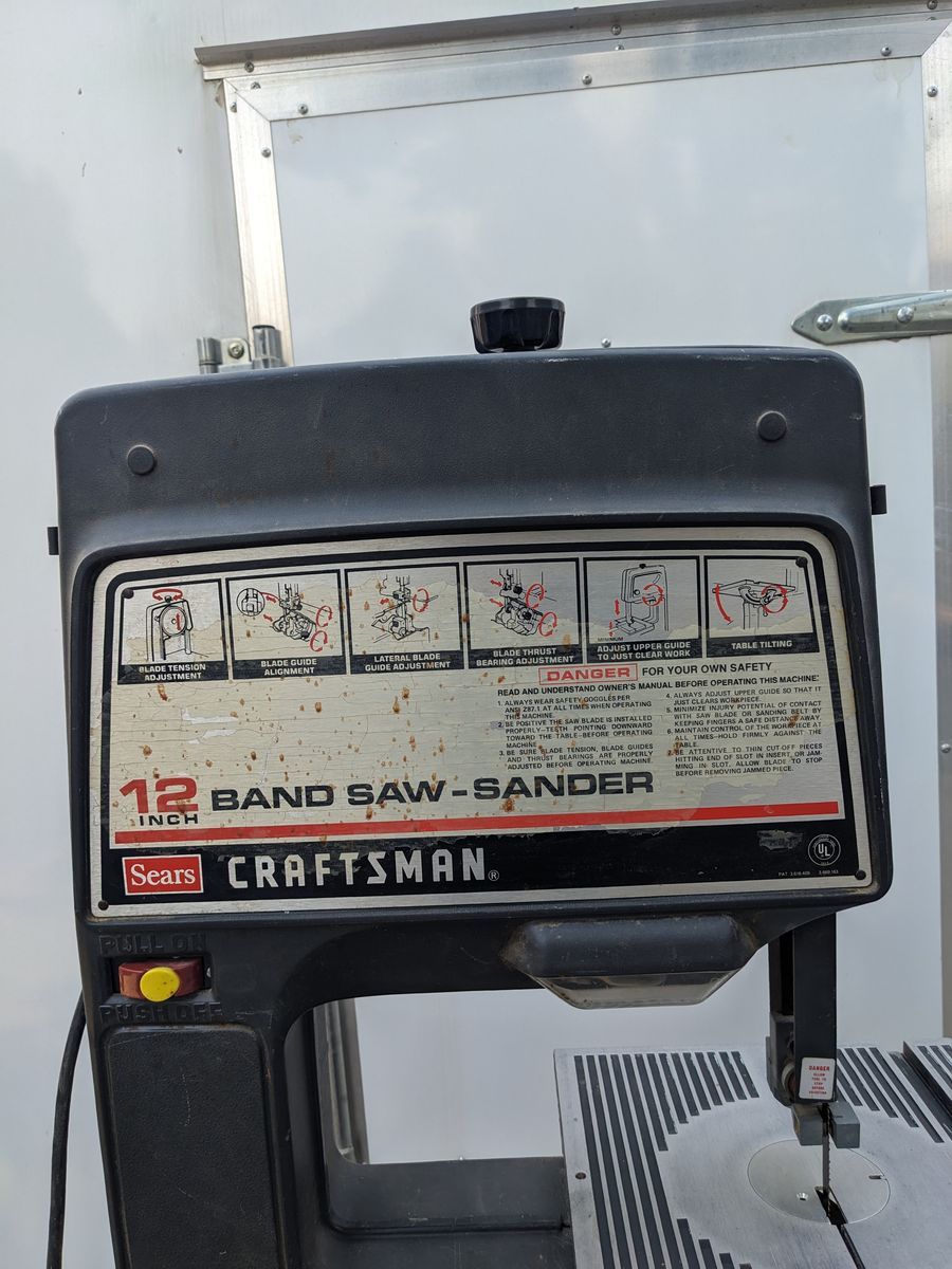 Craftsman 12 inch band saw