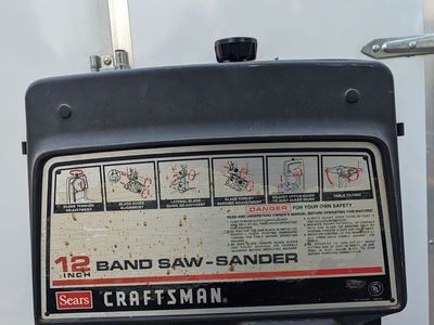 Craftsman 12 inch band saw