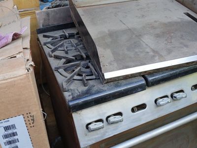 WOLF STOVE. reconditioned older