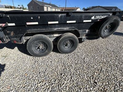 $7700 Ironbull 7x14 dump trailer