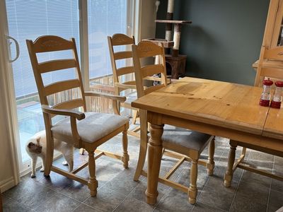 Amish Made Pine Kitchen Set