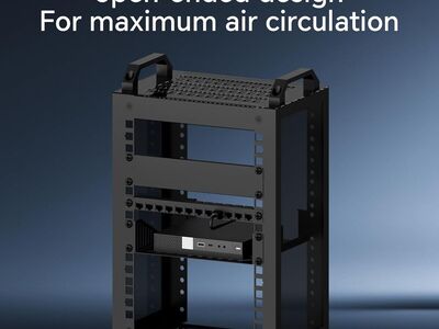 Brand New in Box, 6U Network, 10-inch Mini Server Rack, 7.87 inches Deep, IT Equipment, Networking, Servers, Audio and Video