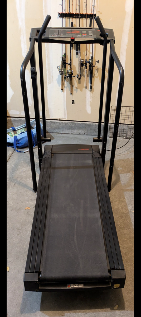 Pro-form space saving treadmill