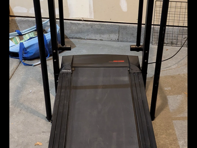 Pro-form space saving treadmill