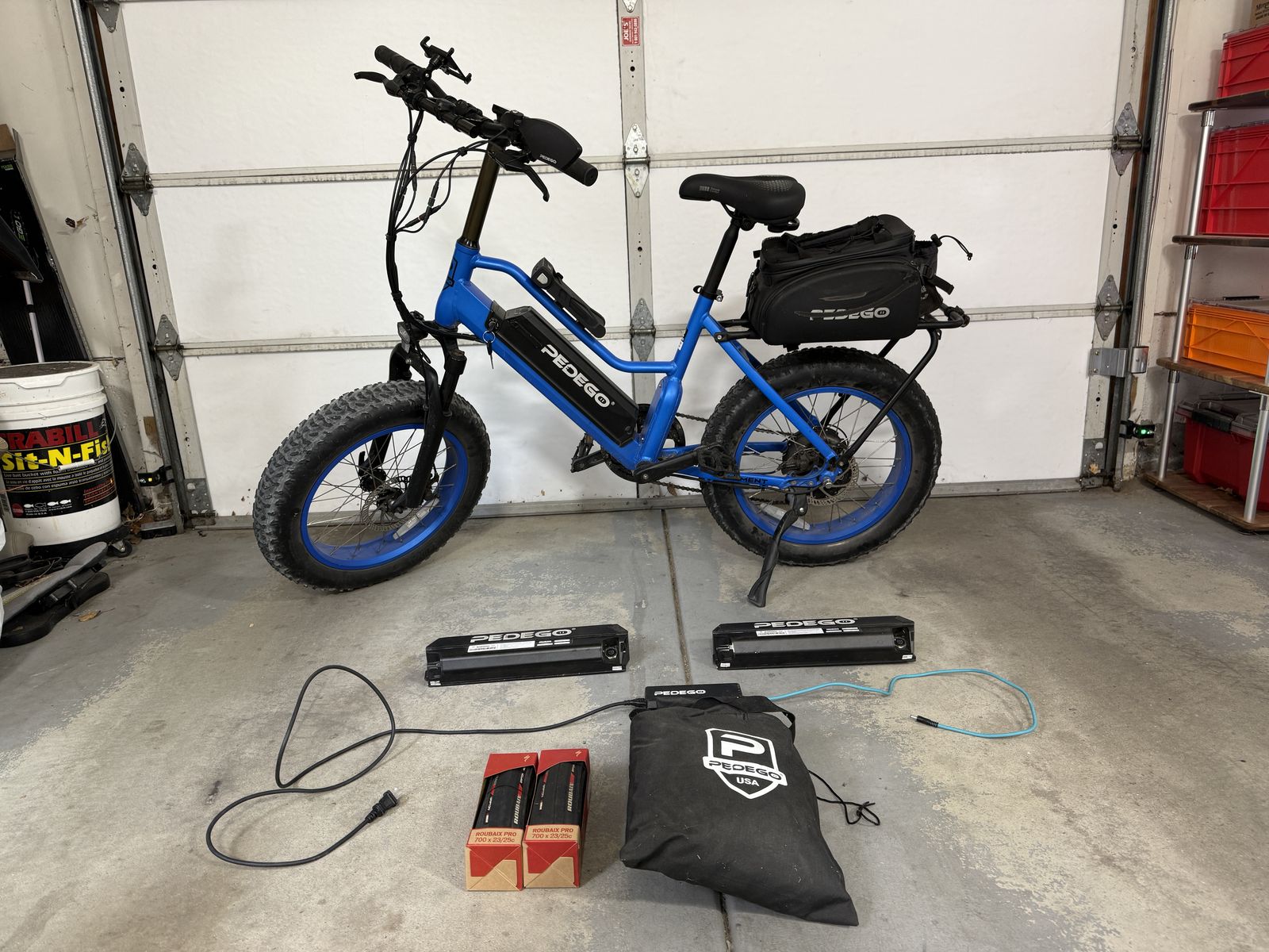 PEDEGO Element e-Bike with all the bells and whistles
